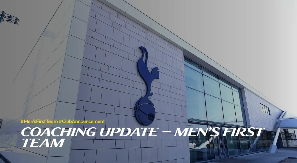 开云体育APP-热刺官方：德泽尔比仅带2名亲信助教，剩余仍为热刺留任班底